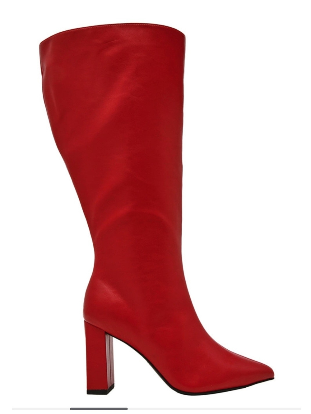 Wild Pair Isah  Block Heel Boot Knee High NIB